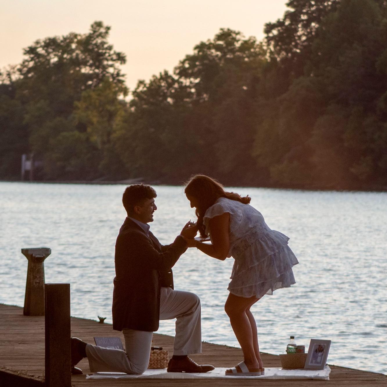 She said yes!