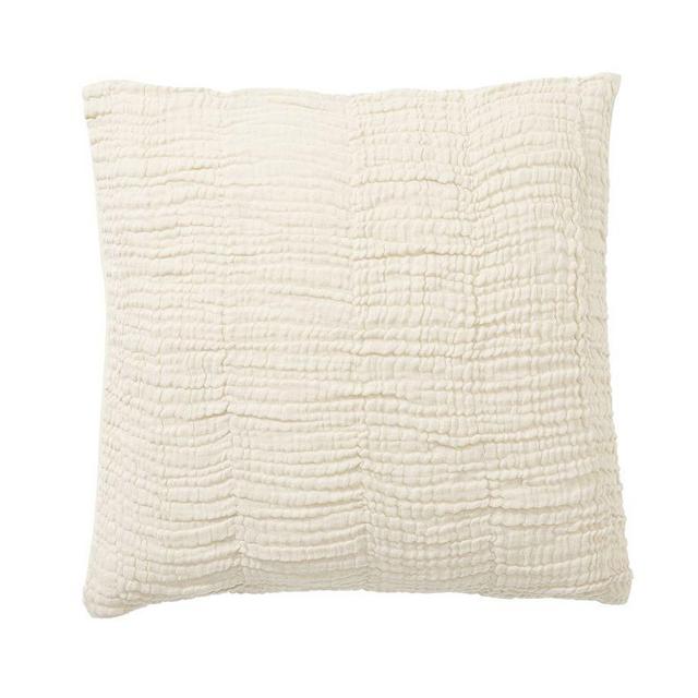 Flax Cloud Cotton/Linen Sham, Euro