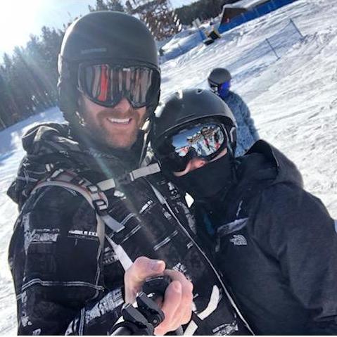 Sherri's first time snowboarding - Breckenridge, CO