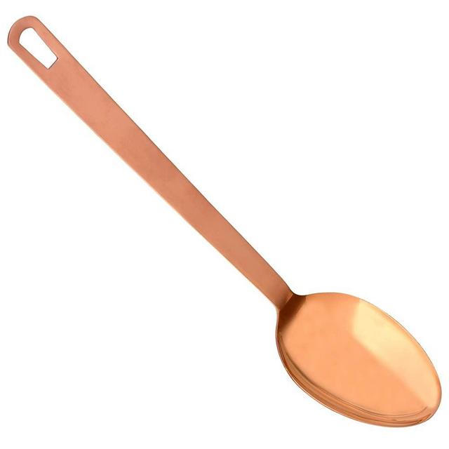 Better Houseware Chef's Tool Copper Collection, Solid Spoon