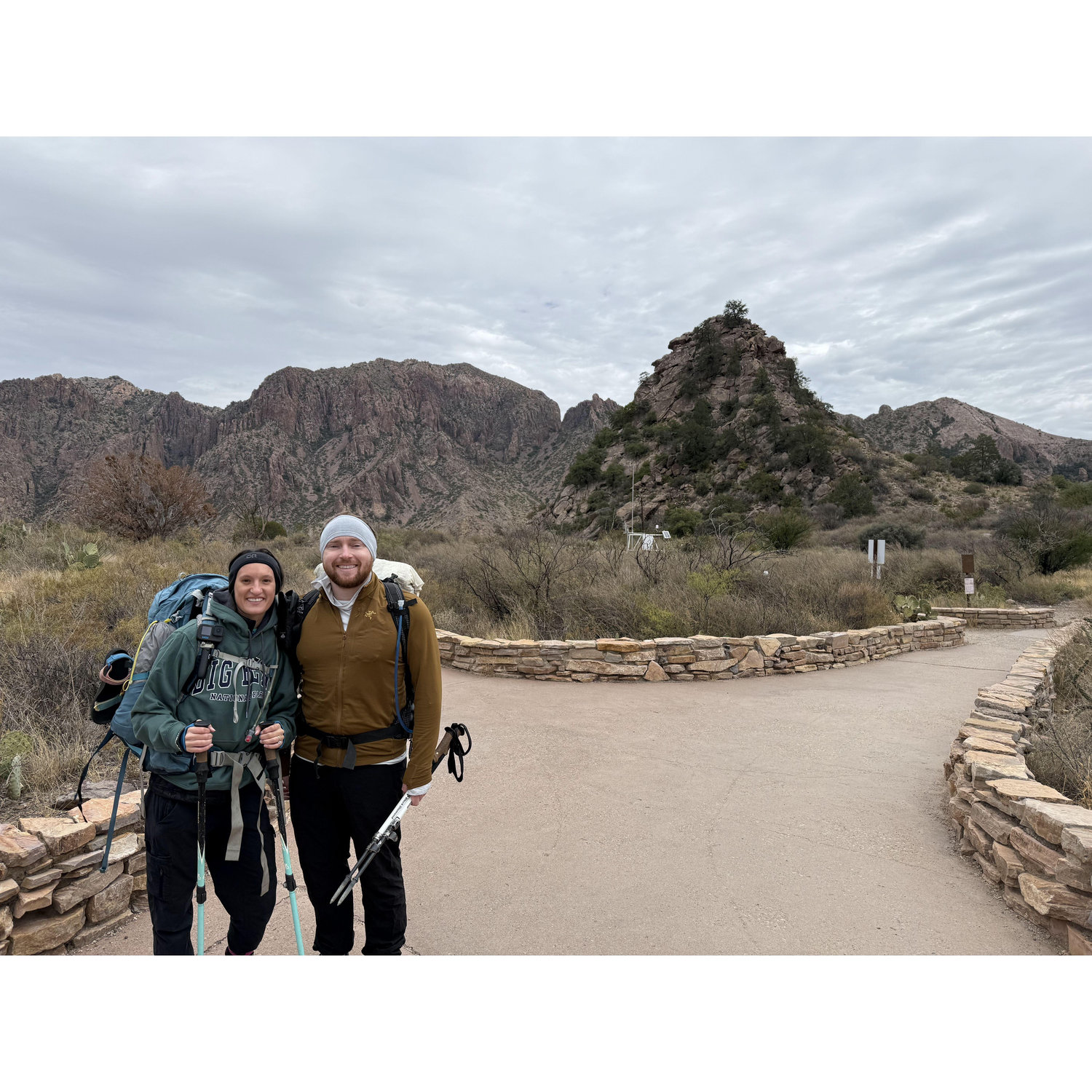 Our first big Hike in Texas "Big Bend National Park"