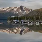 Redfish Lake and Day Lodge