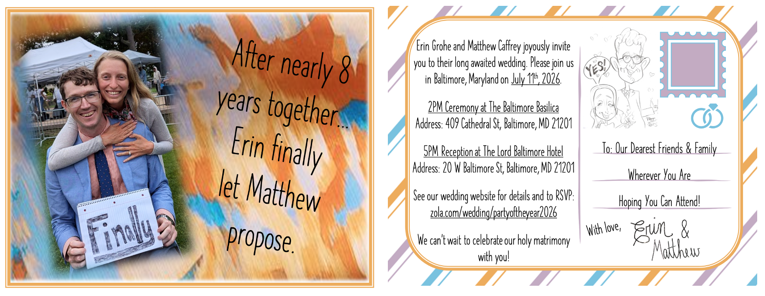 The Wedding Website of Erin Grohe and Matthew Caffrey