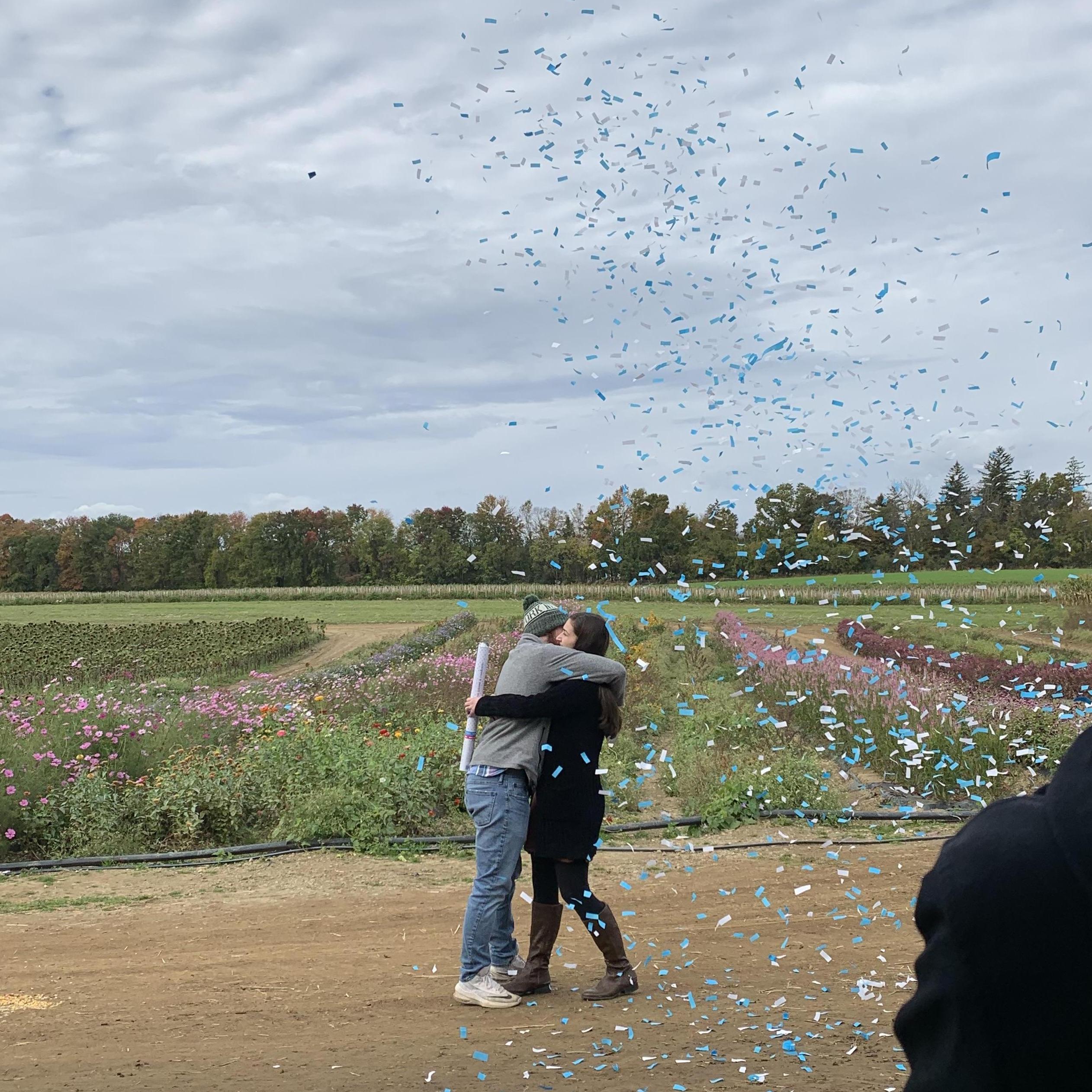 Finding out our baby is a boy!