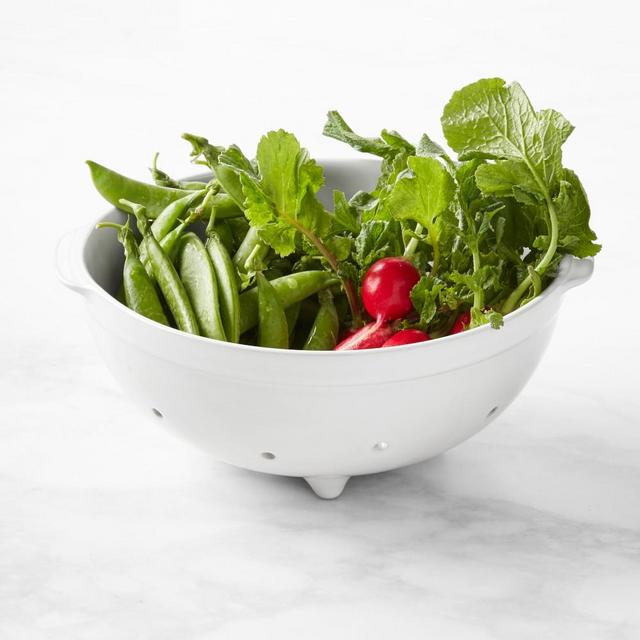 Williams Sonoma Ceramic Colander, 9"