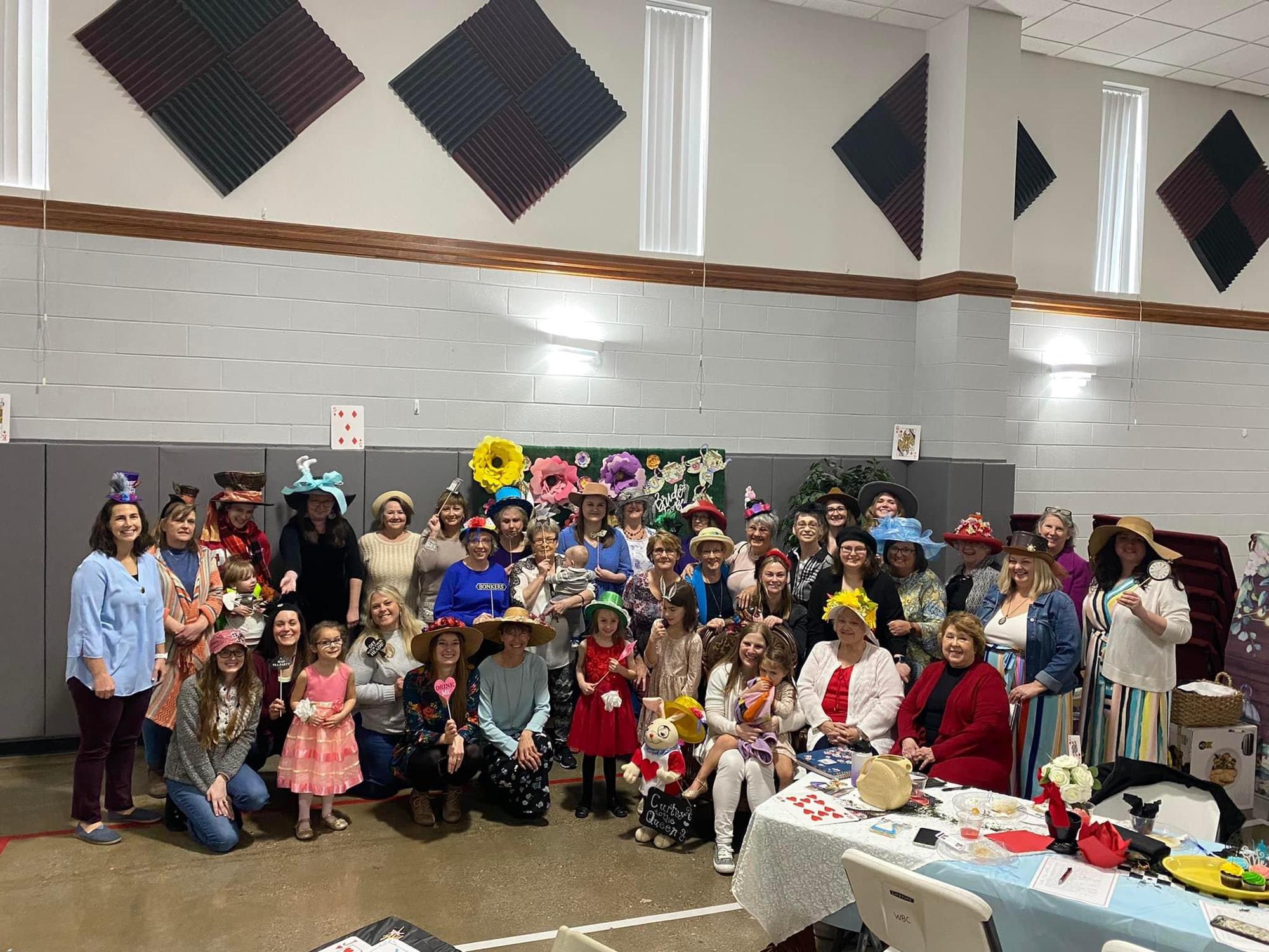 Bridal shower photos- it was a Mad Hatter Tea Party (March 2022)