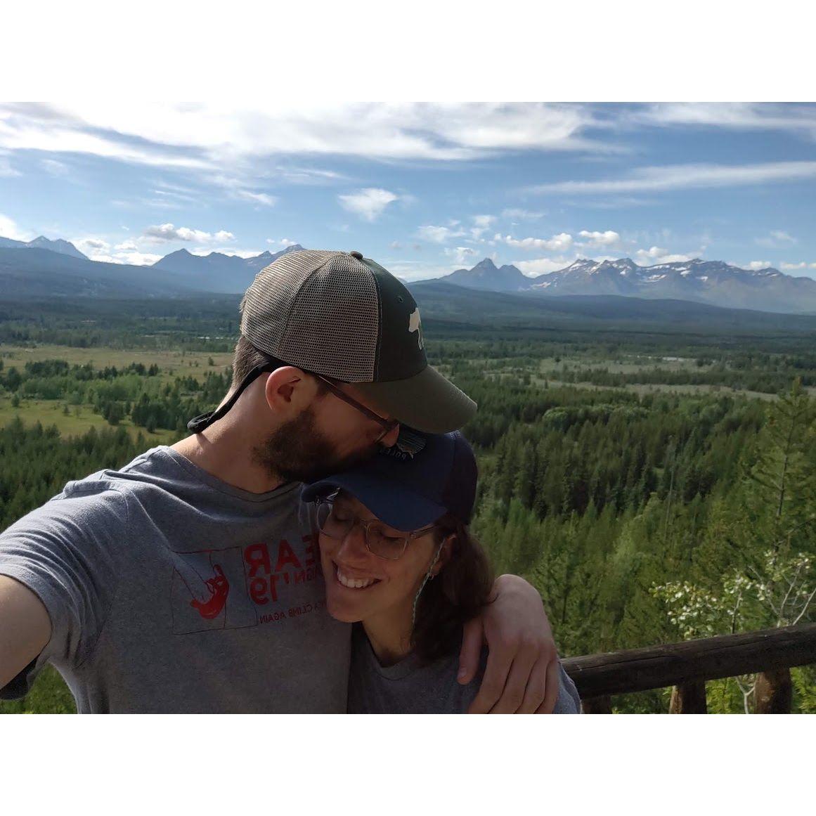 Our first trip to Montana together