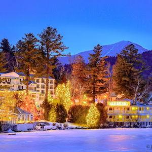 5 nights in Lake Placid on Mirror Lake