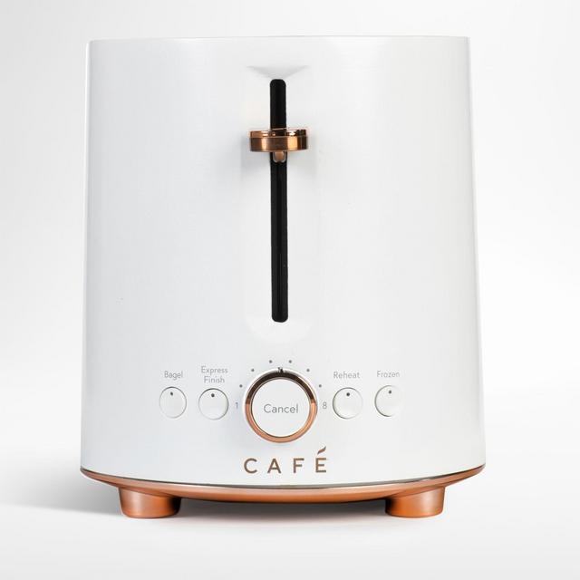 Cafe ™ Express Finish Matte White 2-Slice Toaster