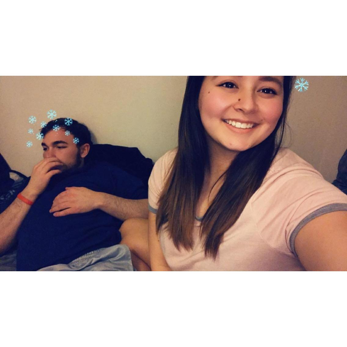 He hates pictures but he still let me take this!