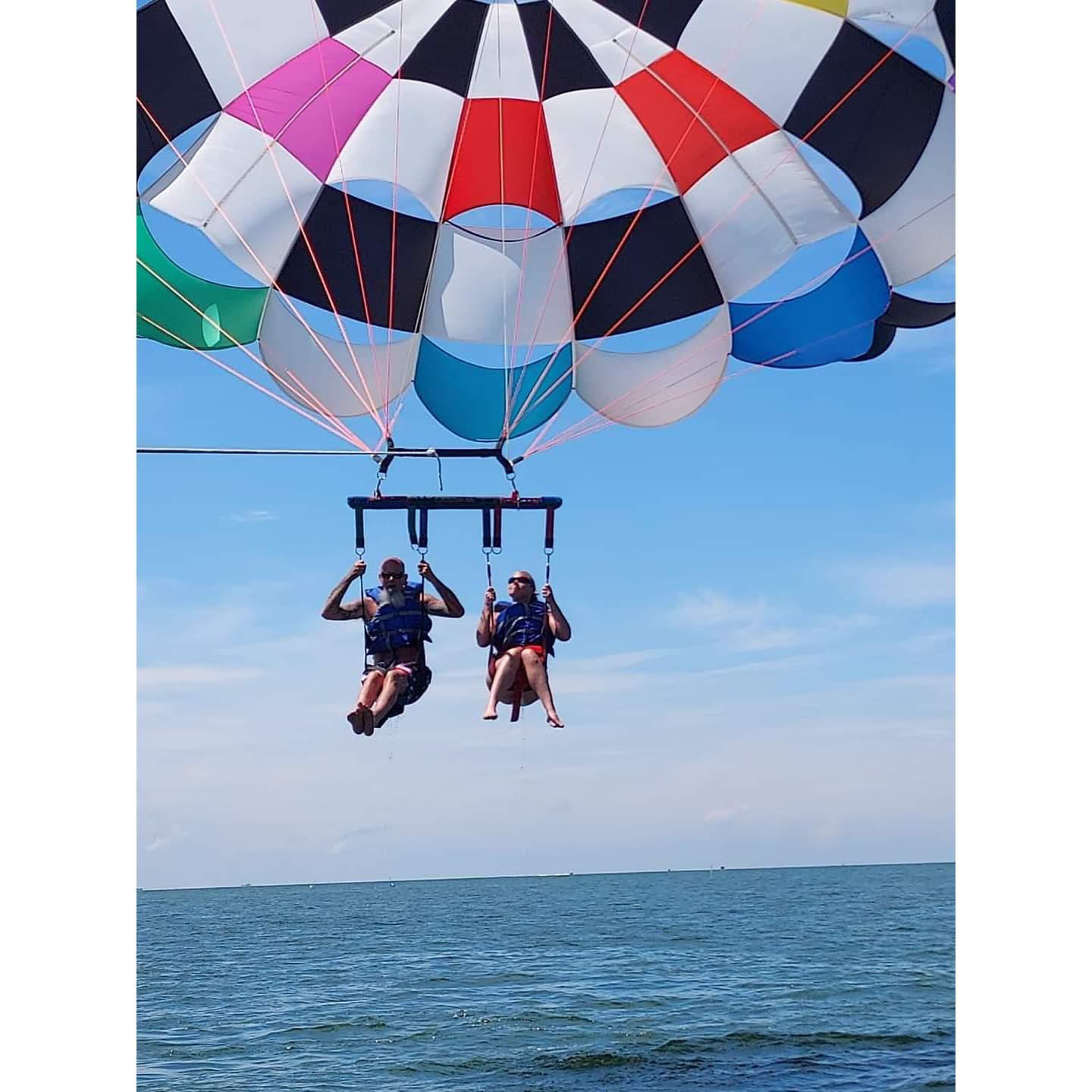 Parasailing OBX August 2022