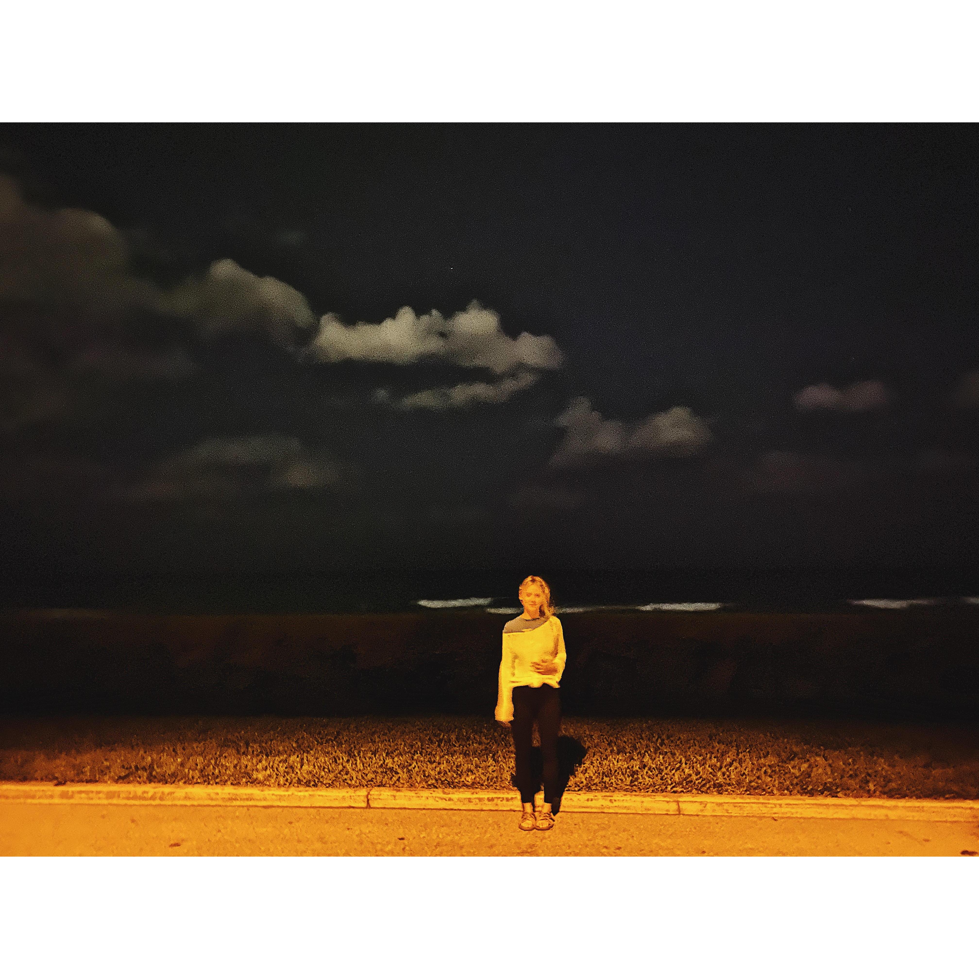 Late night walks in Palm Beach.
