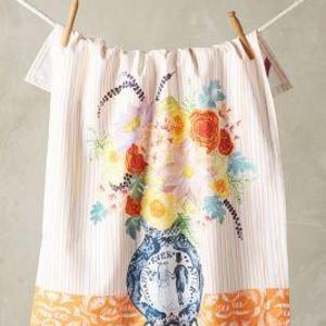 Post-Impressionism Tea Towel - Color Salmon