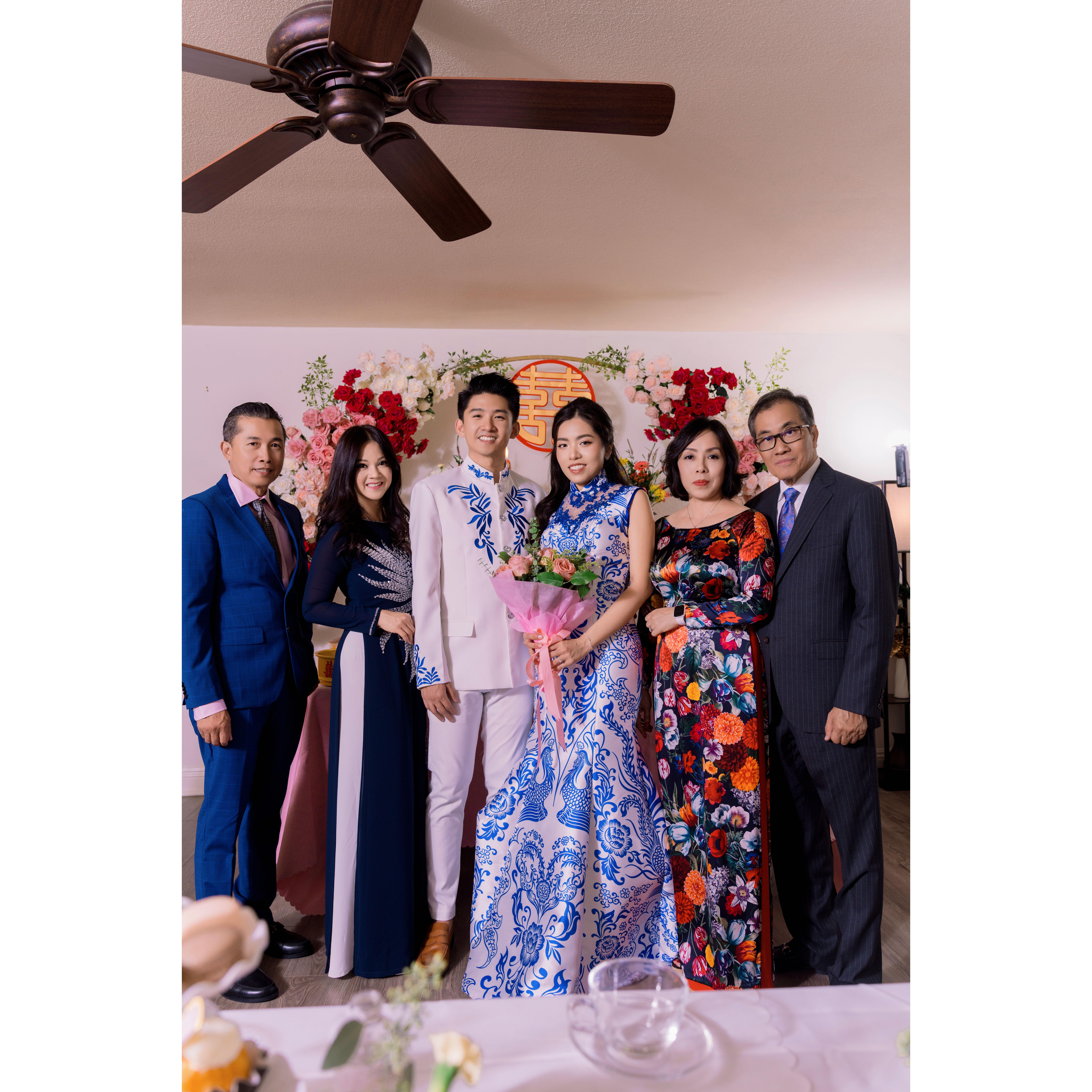 9/9/23 - The Engagement day with our parents.