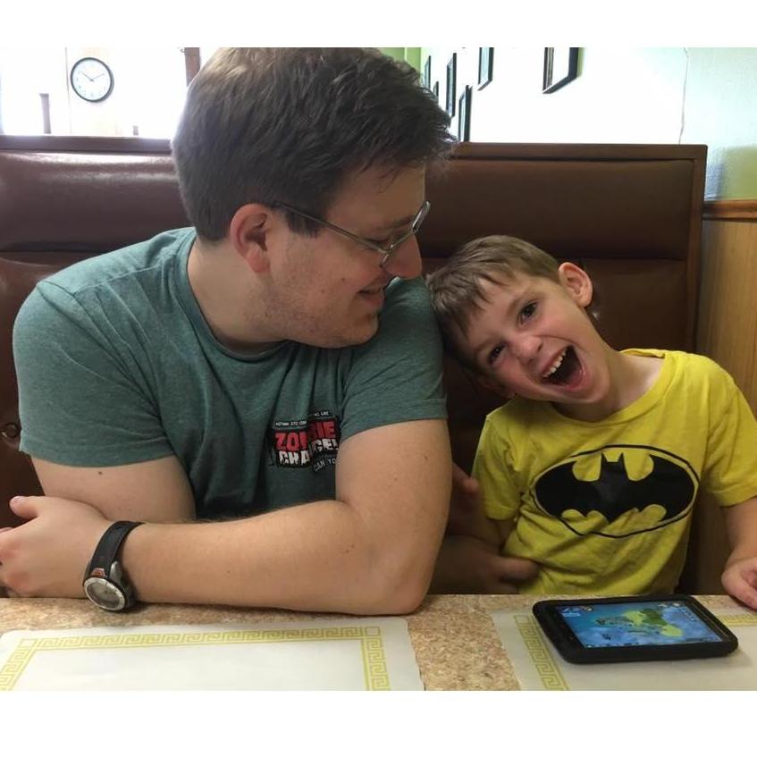 Breakfast at Joy's with Greg
