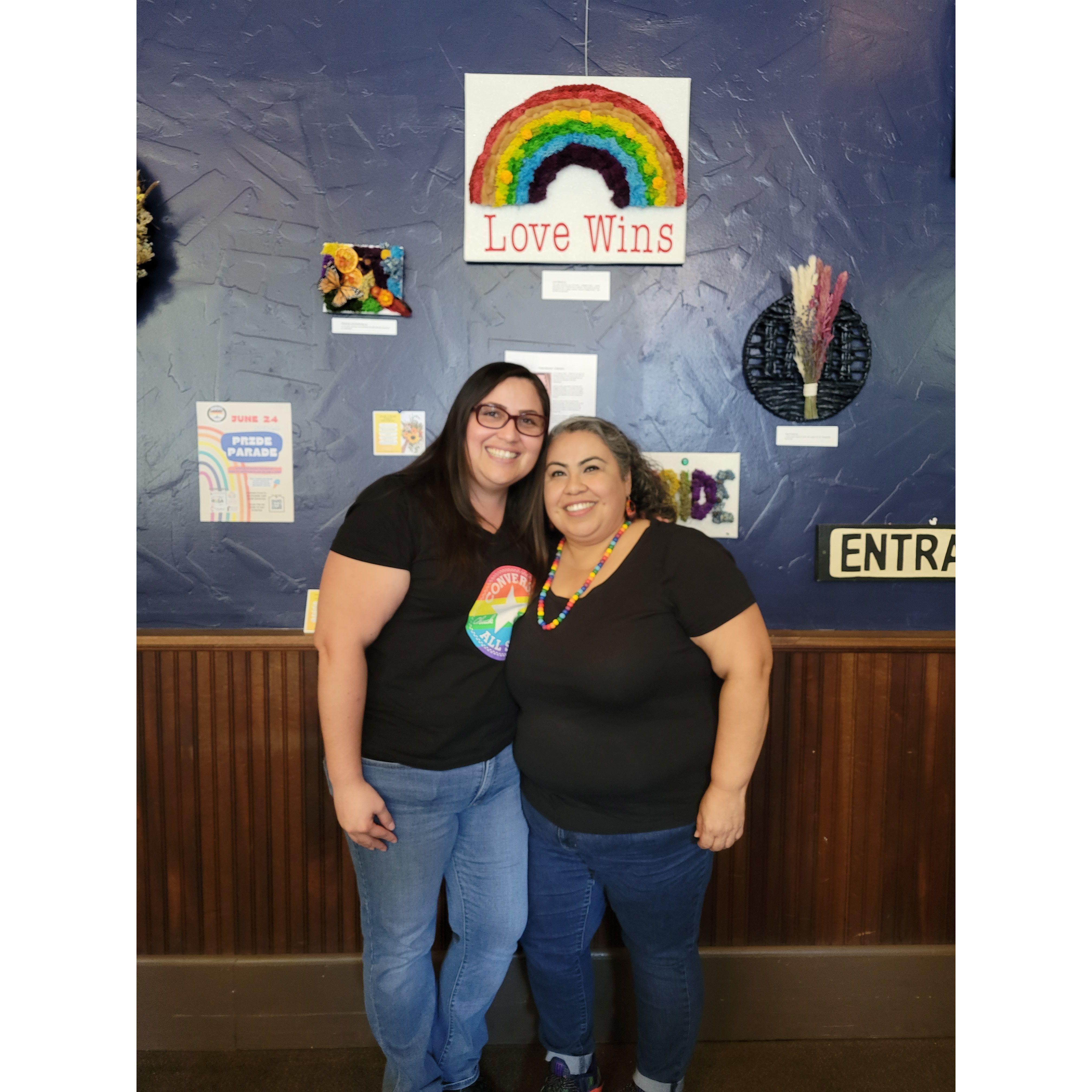 LOVE WINS in Woodland