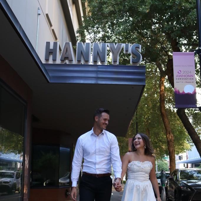 Our first date!