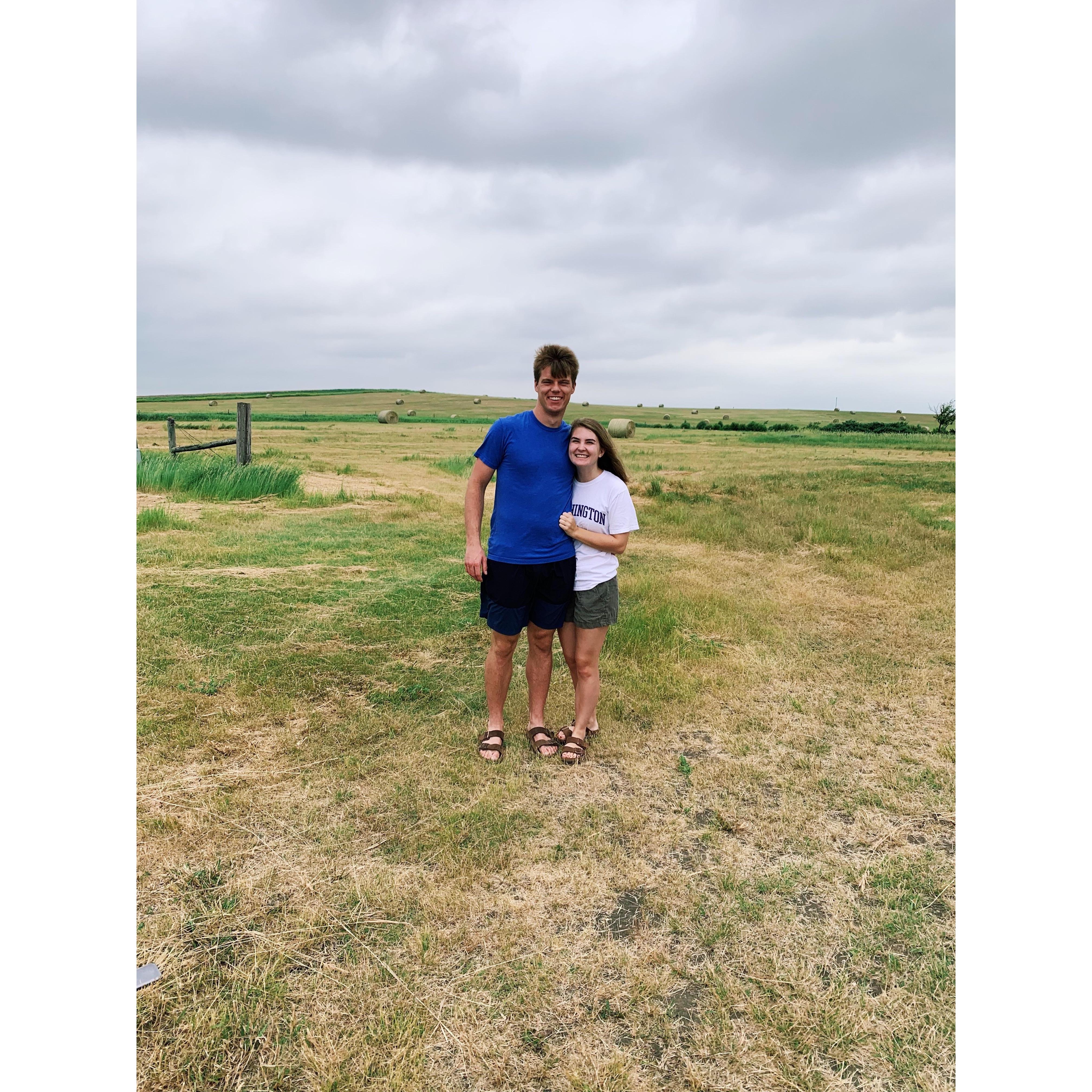 At the Hansen Farm