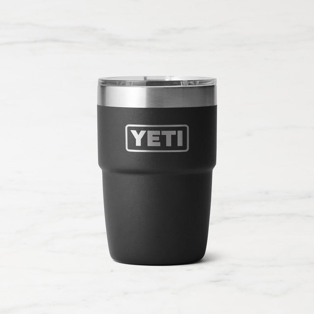 YETI Rambler Stackable Cup, 8-oz, Black