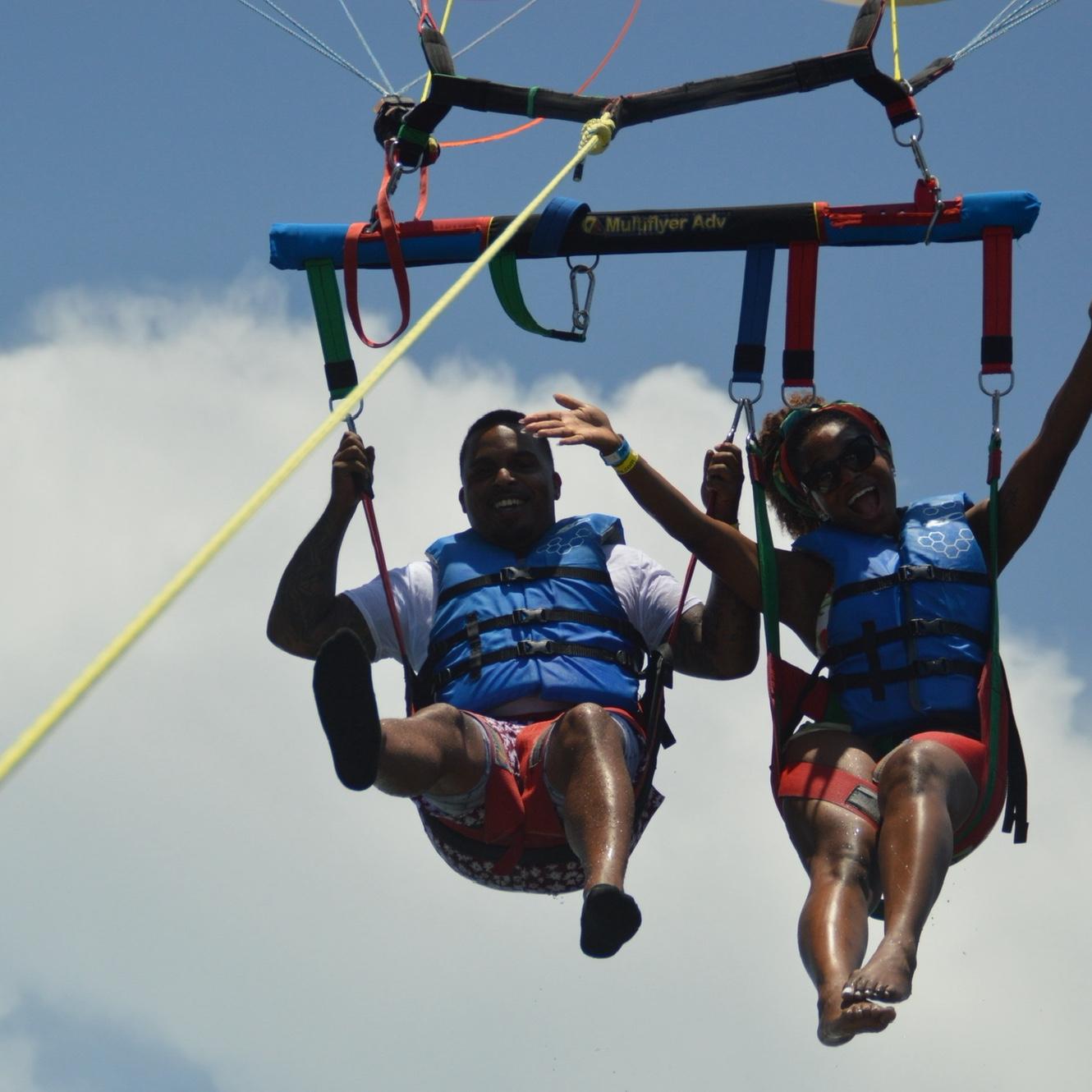 We love adventures in Miami, fun fact Jess fears water and Will isn’t a fan of heights. But we are Better Together facing our fears!