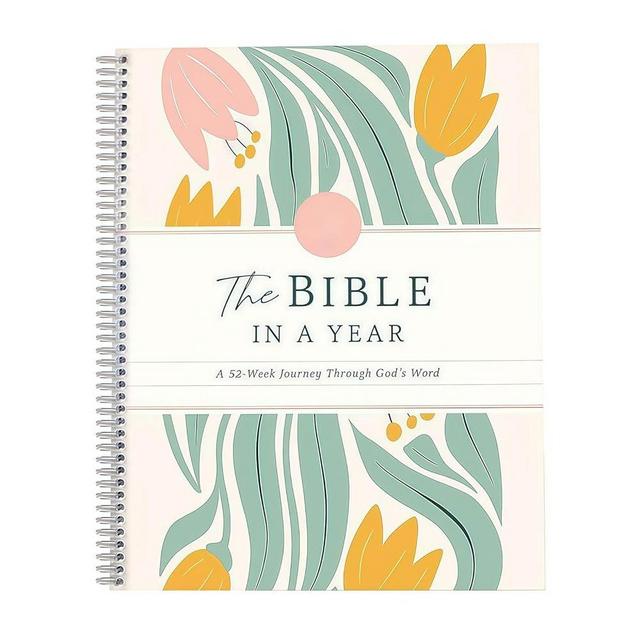 The Bible in A Year: A 52-Week Study Through Gods Word - Spiral Bible Study Guide 52-Week Women's Bible Study Plan (1PC)