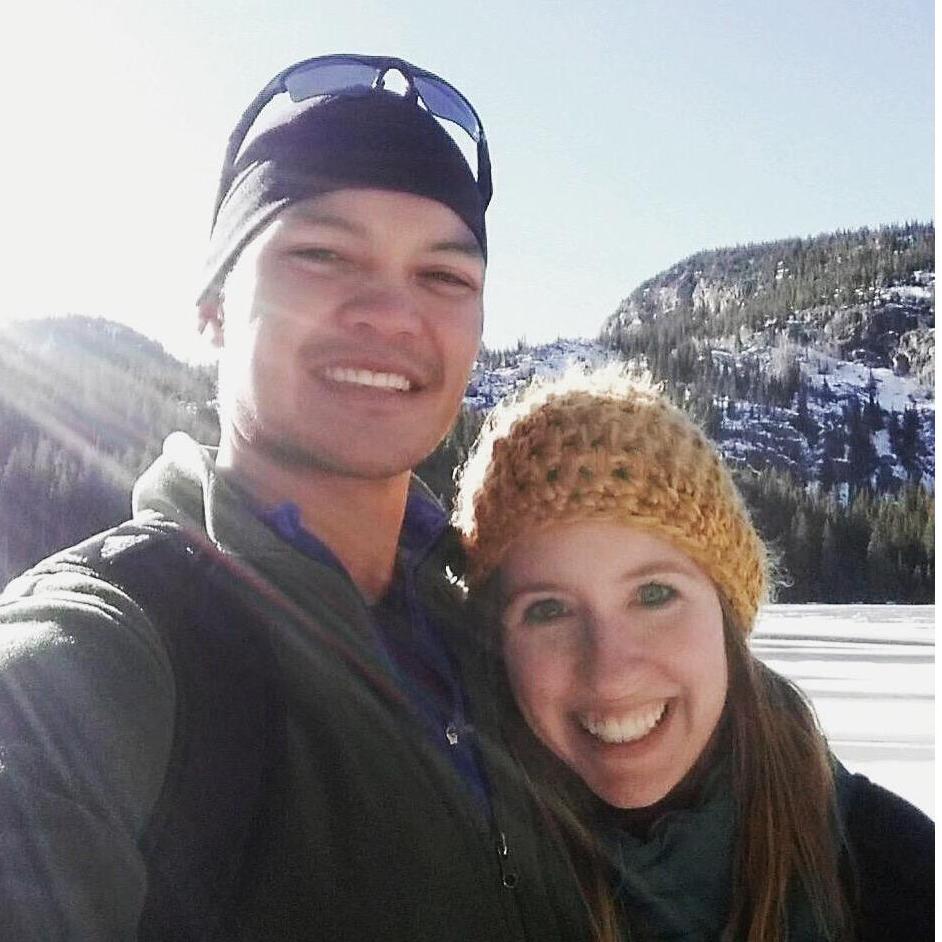 November 2016: One of our first hikes together in the Colorado mountains