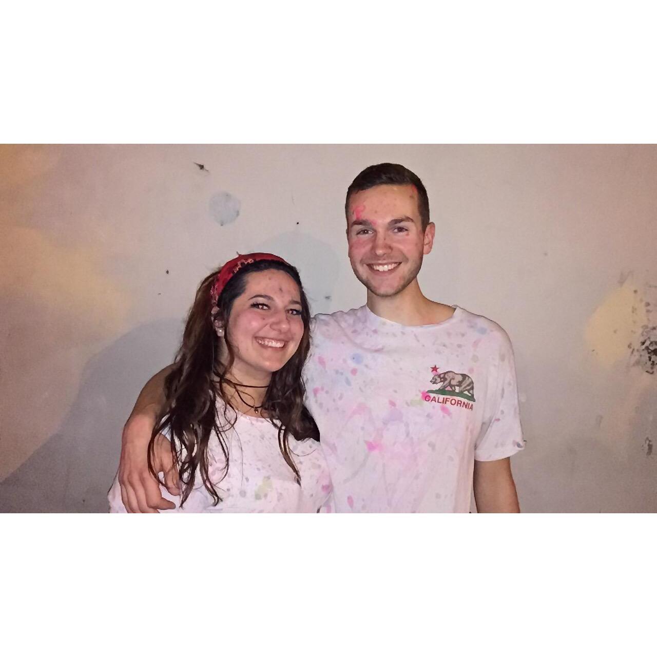 February 2017: Molly's 20th birthday. First event celebrated together.