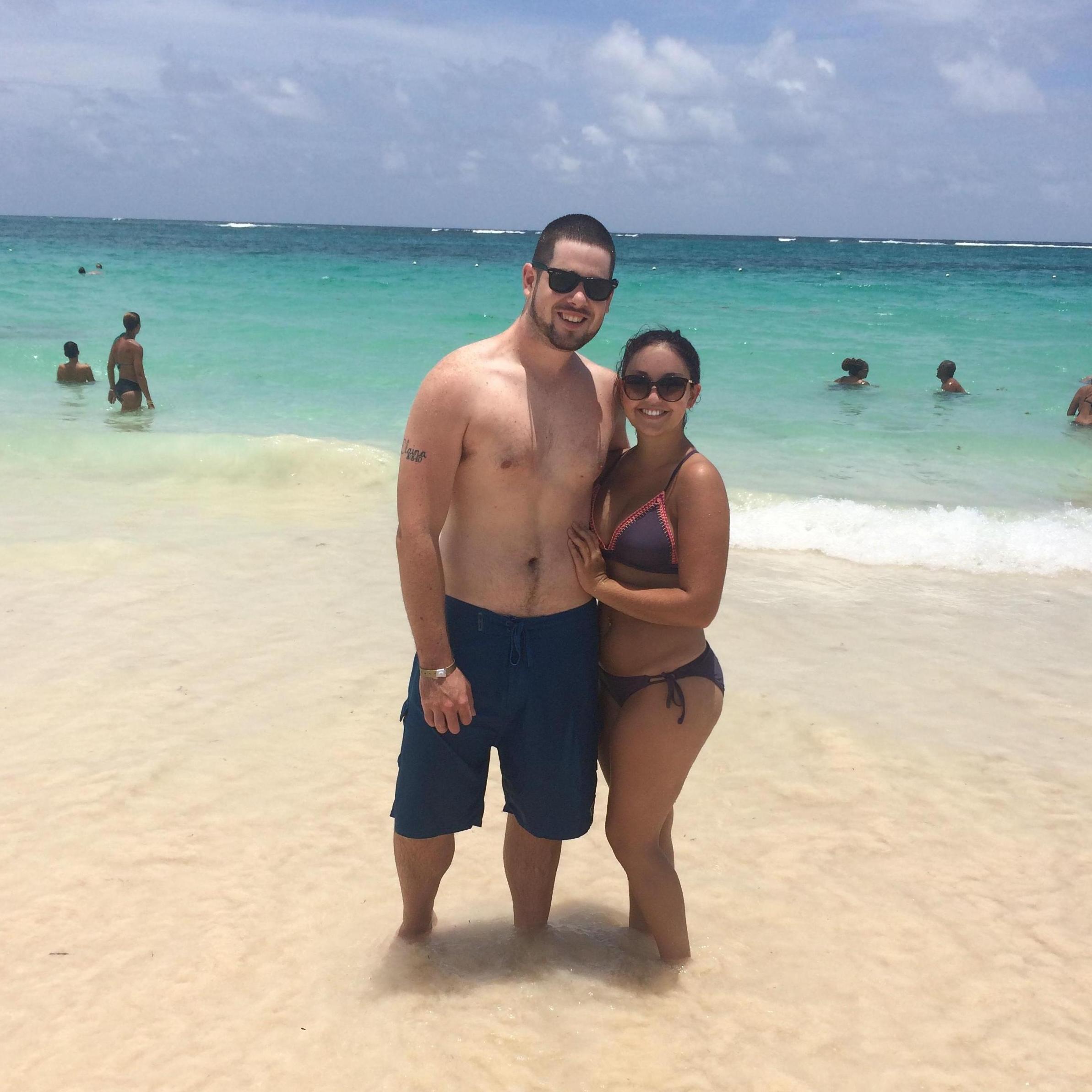 2017 - Our first major trip as a couple to the Dominican Republic!