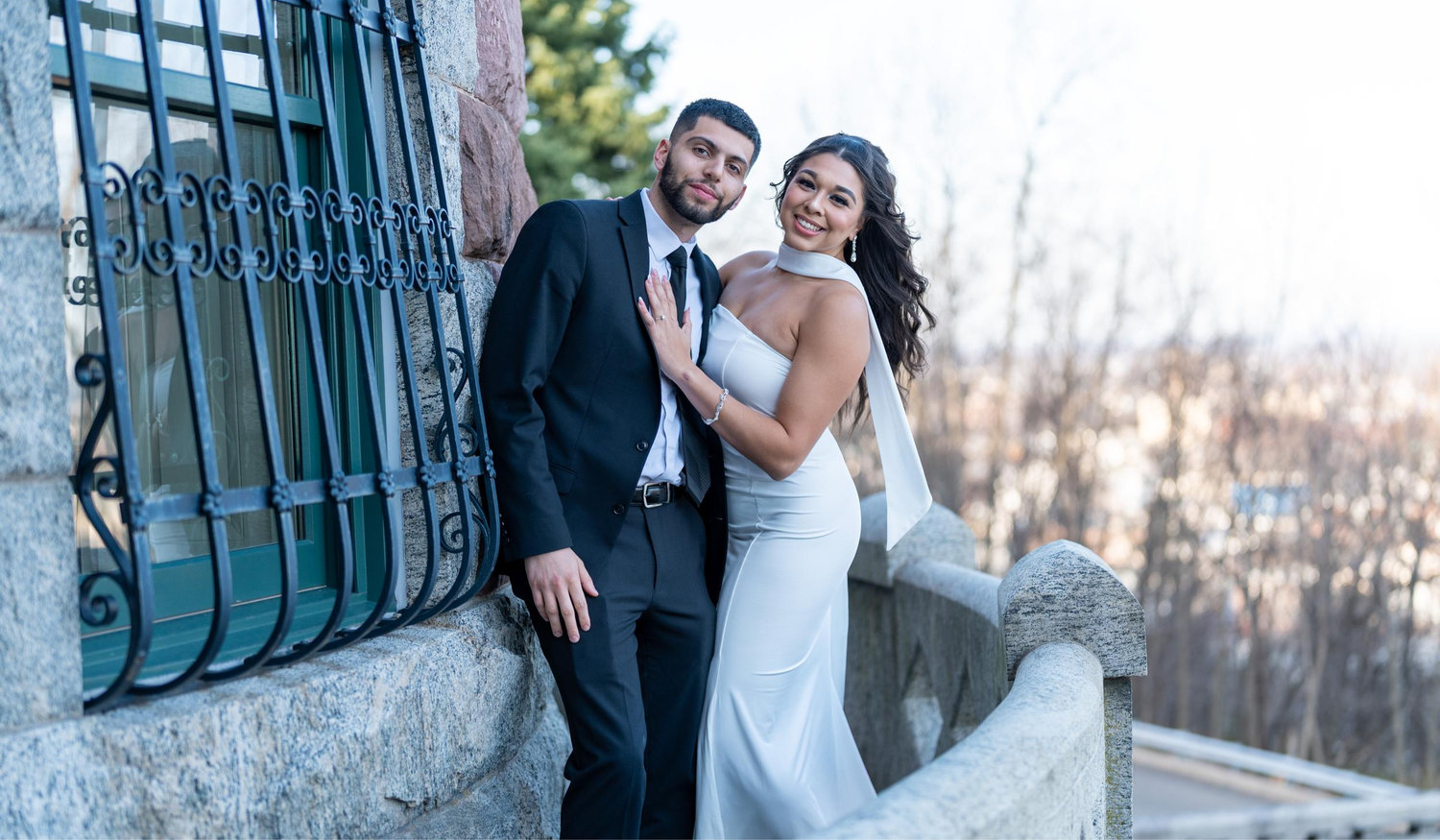 The Wedding Website of Adriana Garcia and Sameer Qassis
