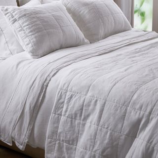Garment Dyed Linen Box Quilt