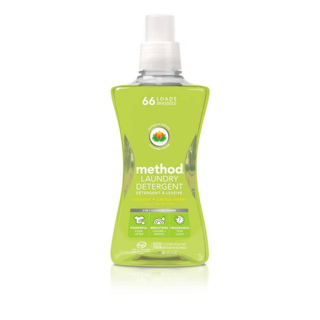 Method Coconut + Cactus Water Laundry Detergent - 53.5oz