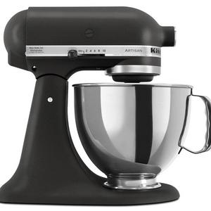 KITCHENAID - KitchenAid KSM150PSBK Artisan Series 5-Qt. Stand Mixer with Pouring Shield - Imperial Black