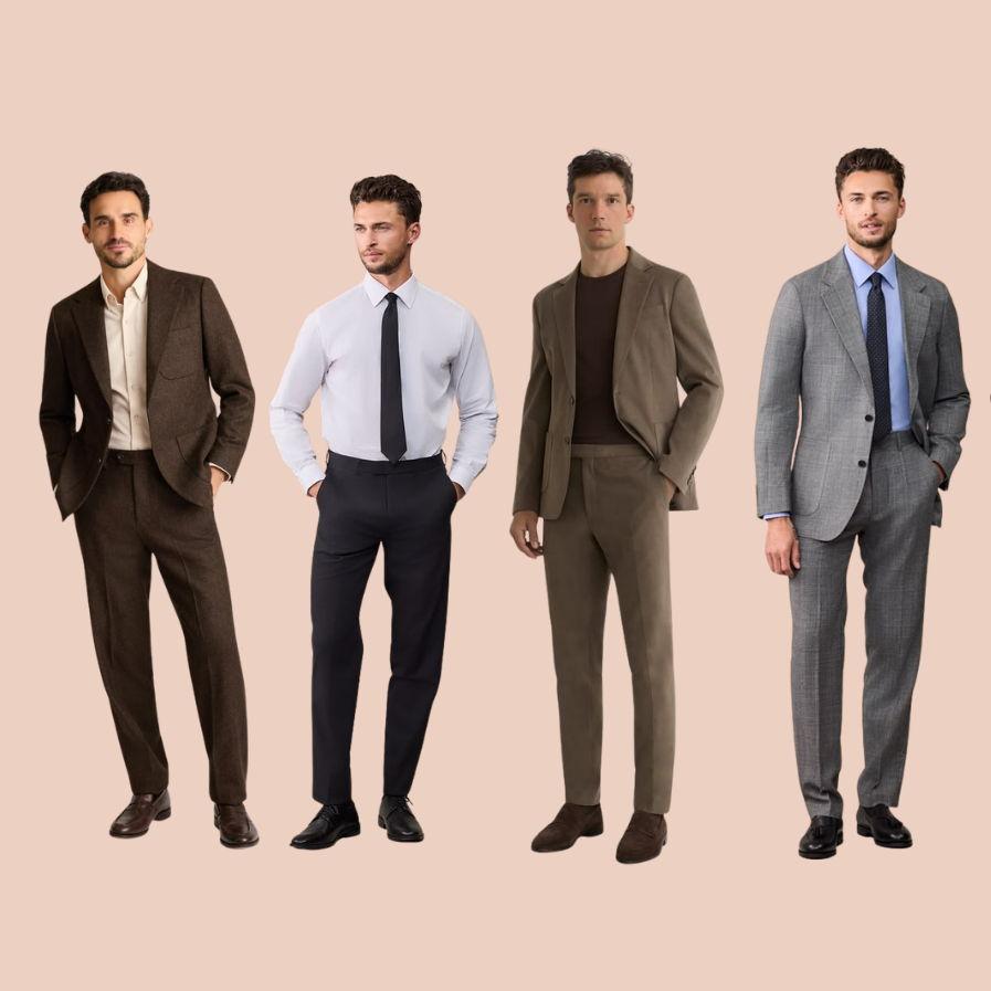 Semi-formal attire may include a suit, dress pants with a button-down shirt, or slacks with a polished top. Jackets and ties are optional.
