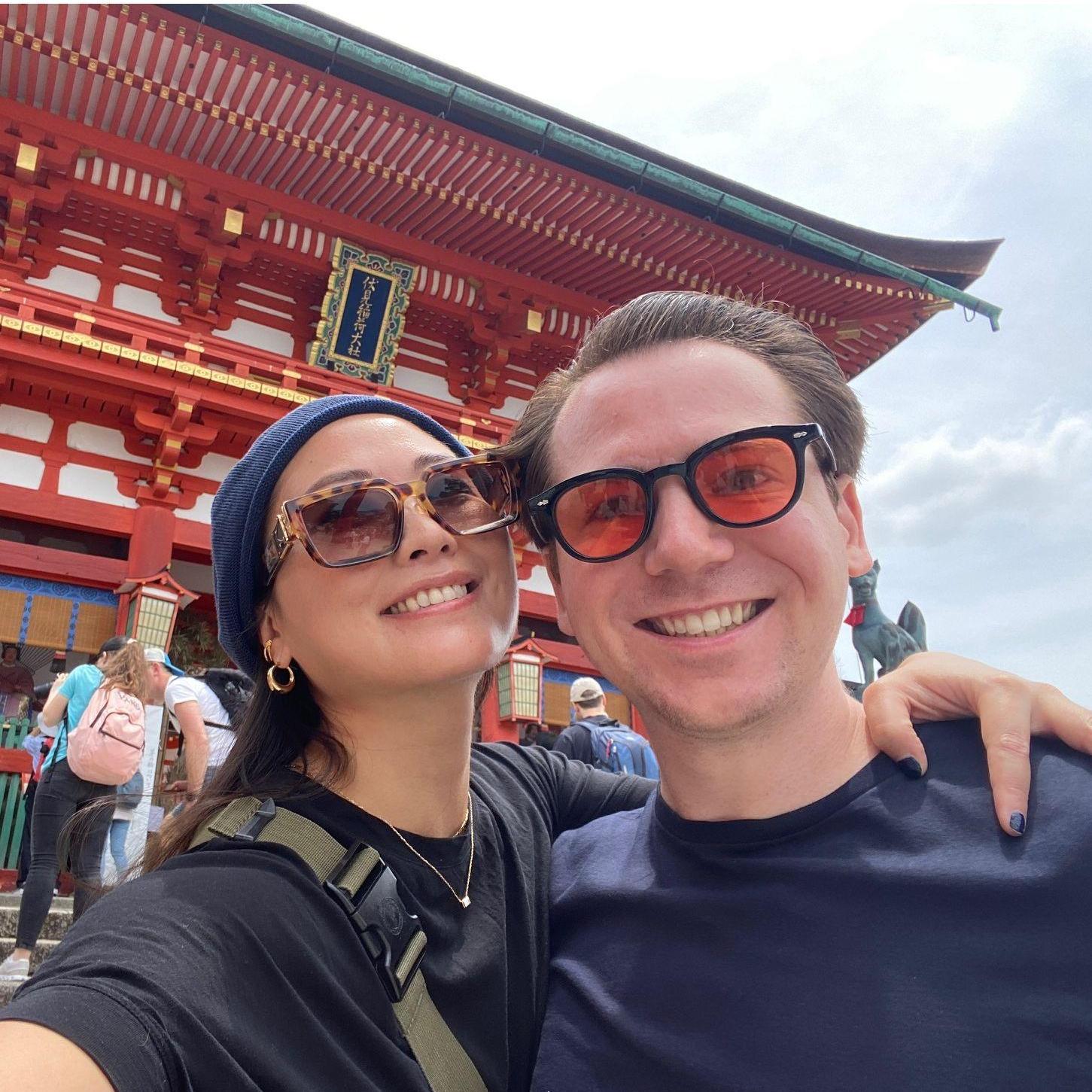 Adventure #1: We explored Japan—Tokyo’s energy, Hakone’s hot springs, Kyoto’s history, and Osaka’s food scene—falling in love with every bite and breathtaking view.