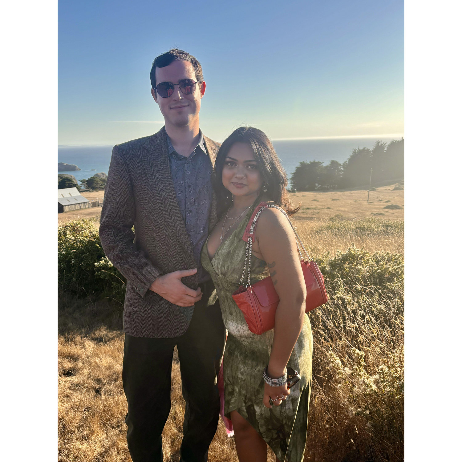 At Coe's cousin Georgia's wedding!