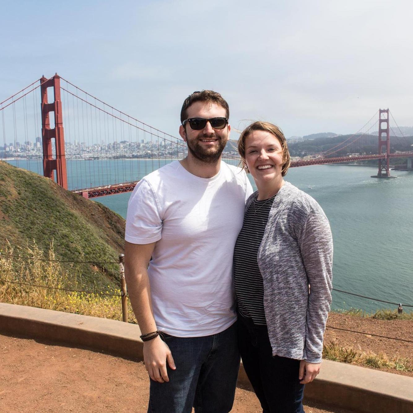 After Chrissy graduated, we went on a California road trip, starting in San Francisco.