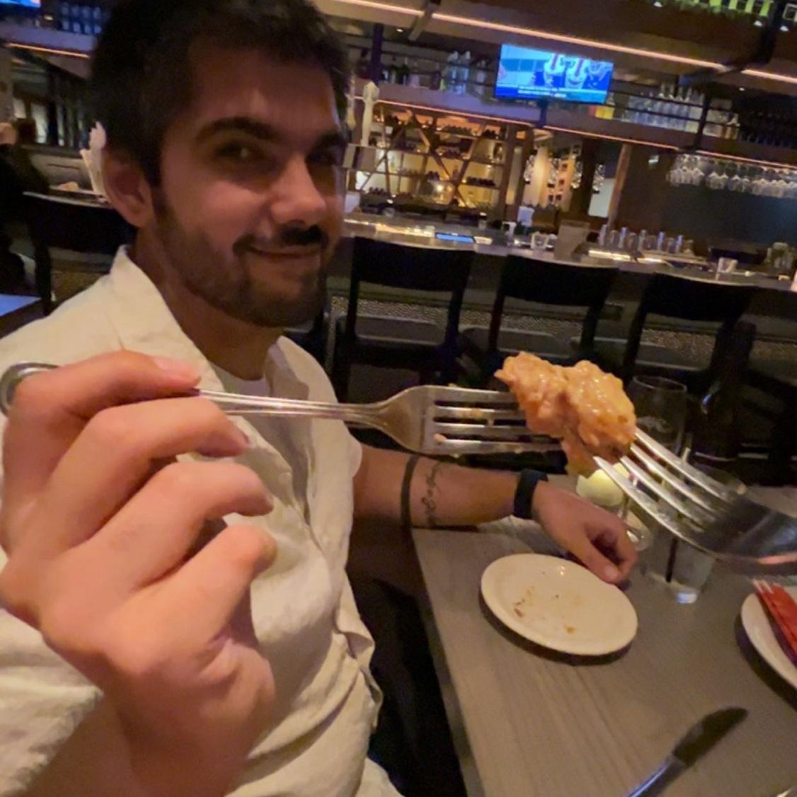 Robert’s second birthday celebrated with Chloe at one of his favorite restaurants!