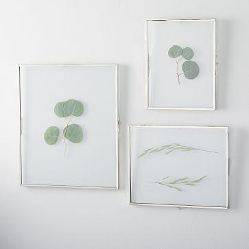 Terrace Floating Frames- Nickel