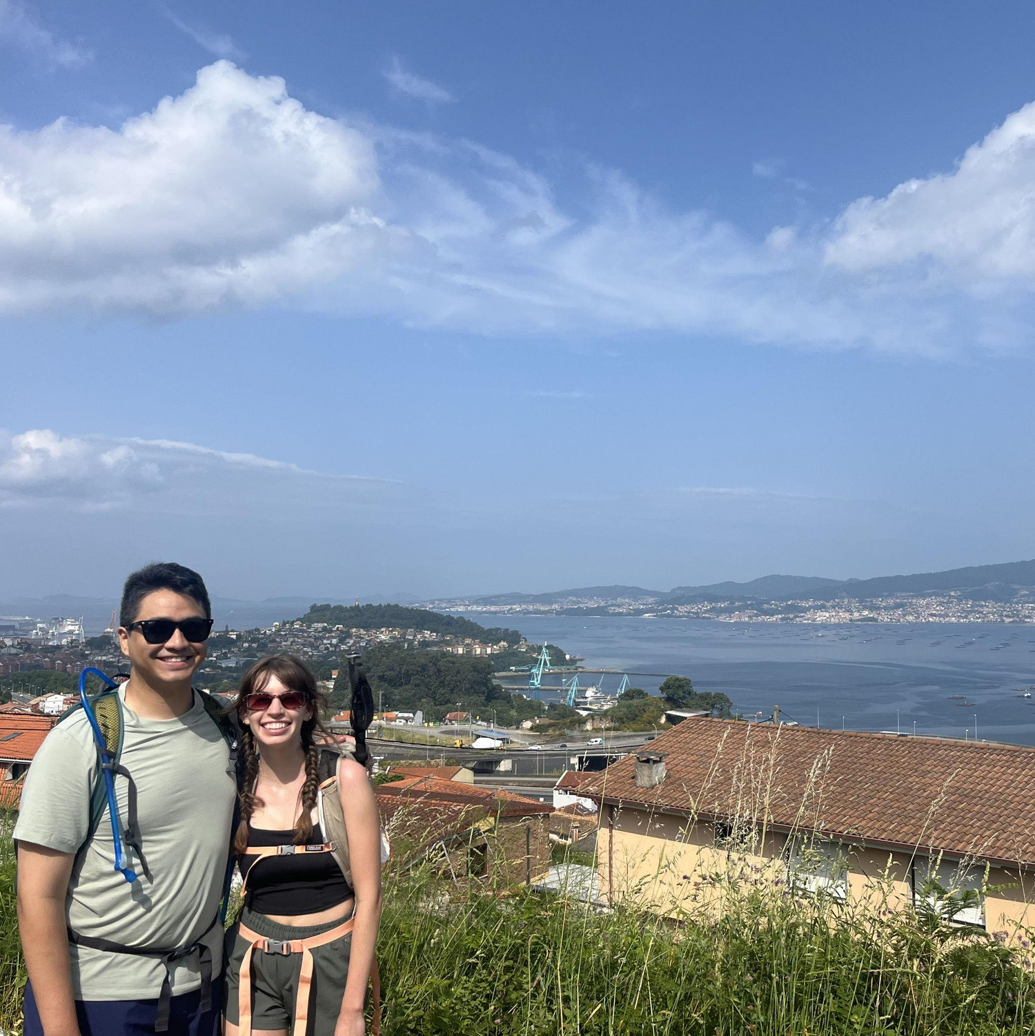 Walking the Camino de Santiago together. Truly the trip of a lifetime.