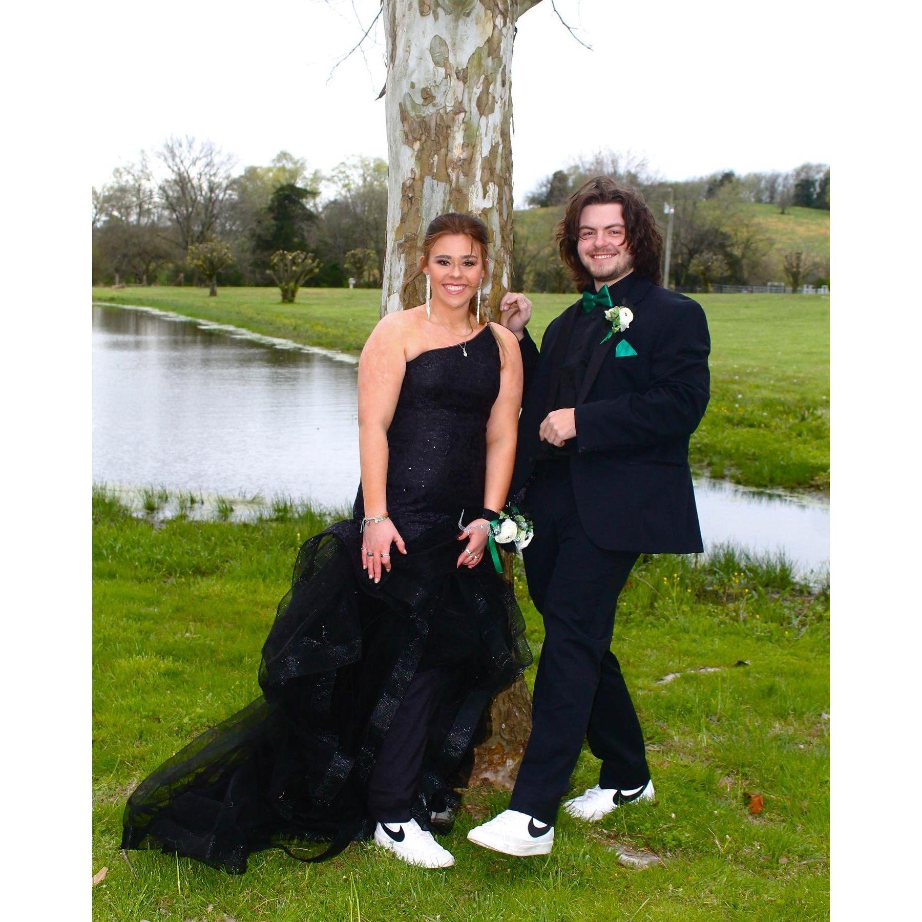 Chelsea's senior prom!!