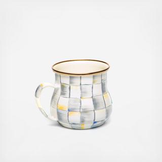 Sterling Check Enamel Mug