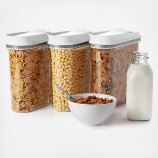 Good Grips POP Cereal Dispenser, Set of 3