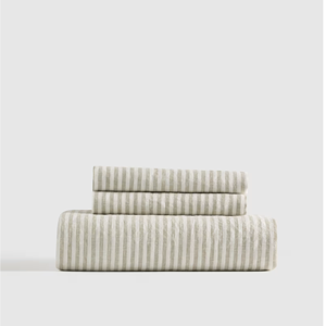 Quince European Linen Fitted Sheet Set - Queen