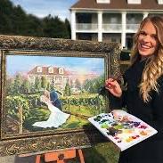 Live Wedding Painting