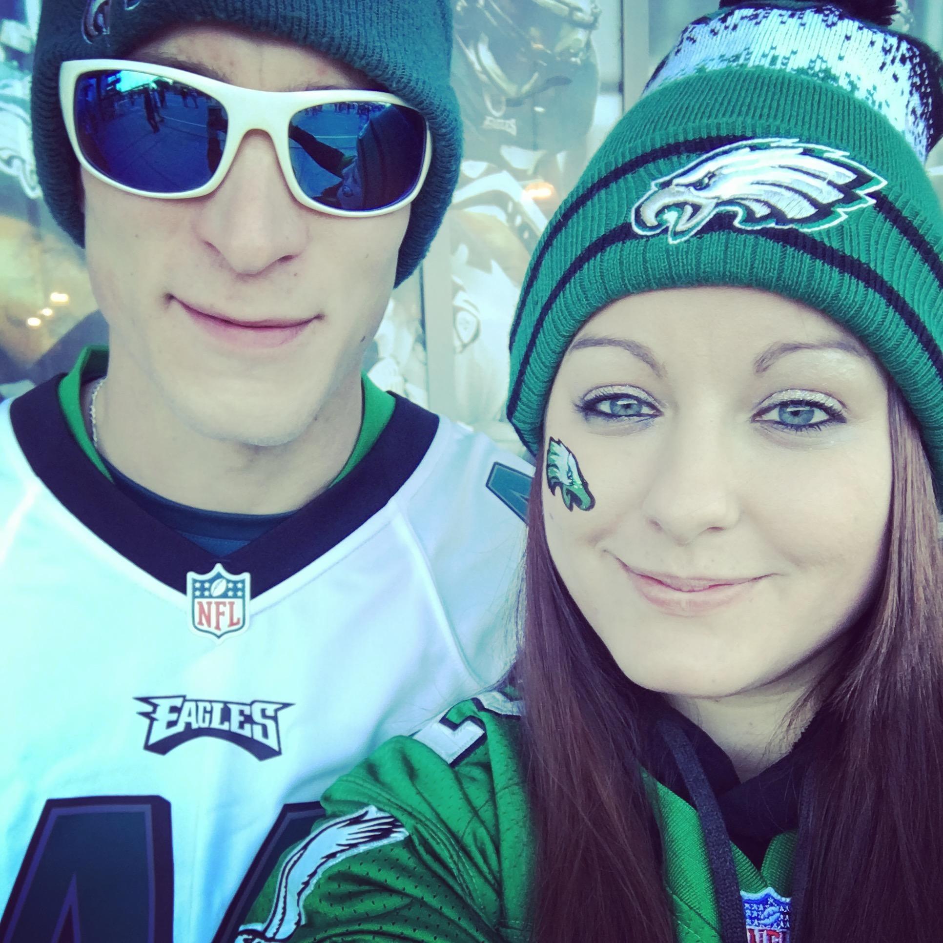 Our first eagles game togeather!