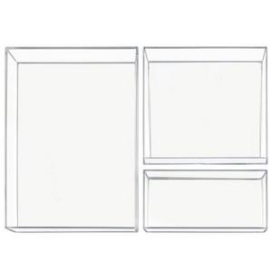 3 Piece Drawer Organizer Set
