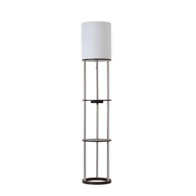 Adesso Qi Shelf Charging Floor Lamp