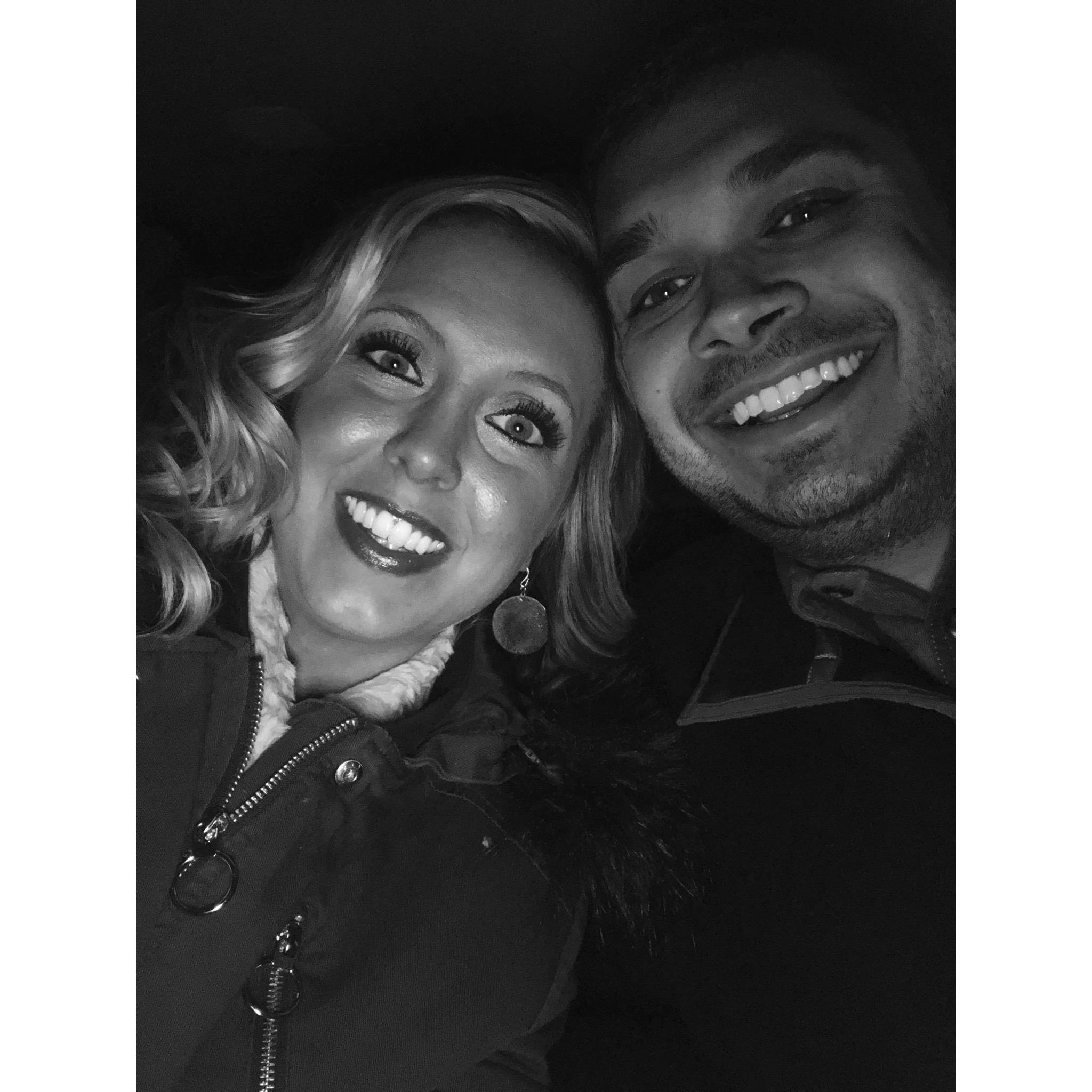 Ringing in the New Year together from now on together