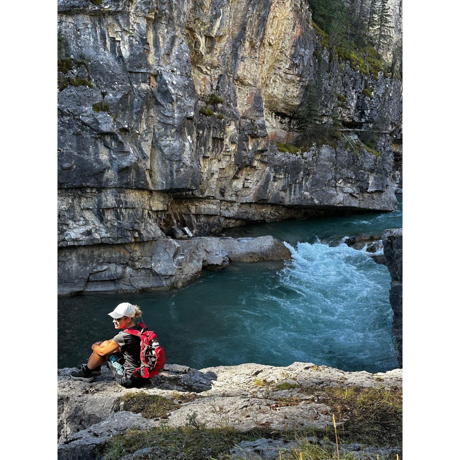 Brandon and Khristen love to hike and fish together and find the most gorgeous spots.
