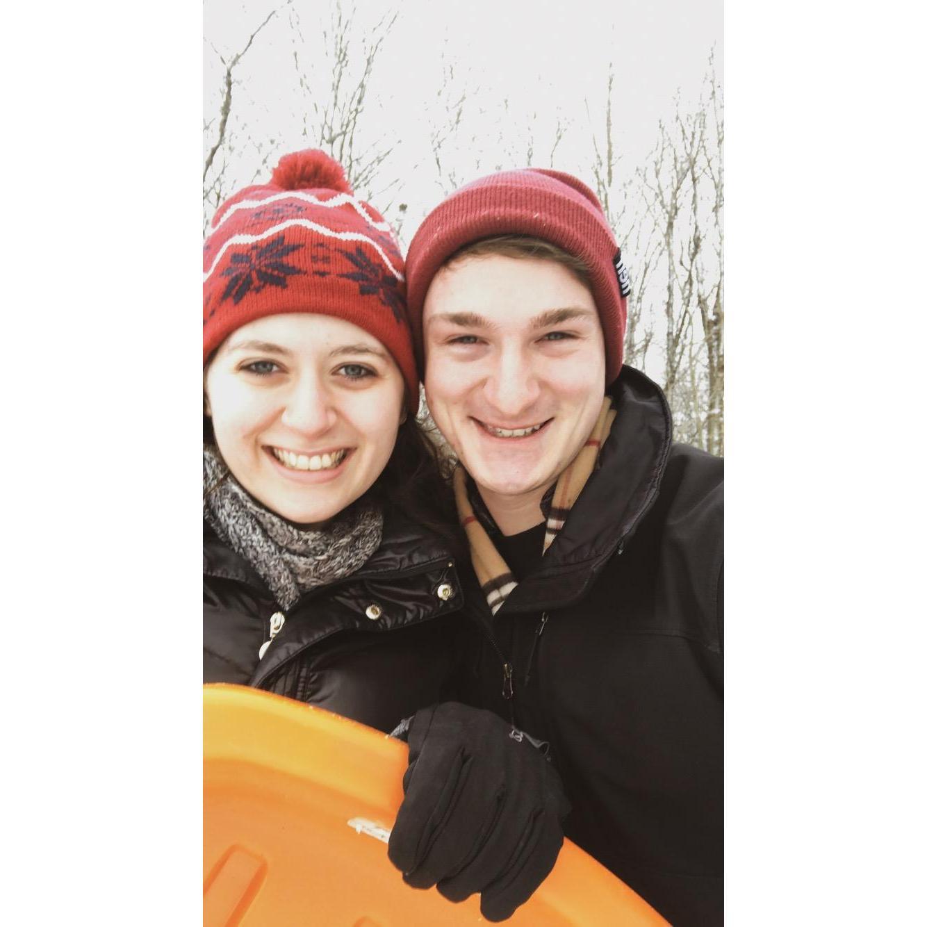 Sledding Date ♡